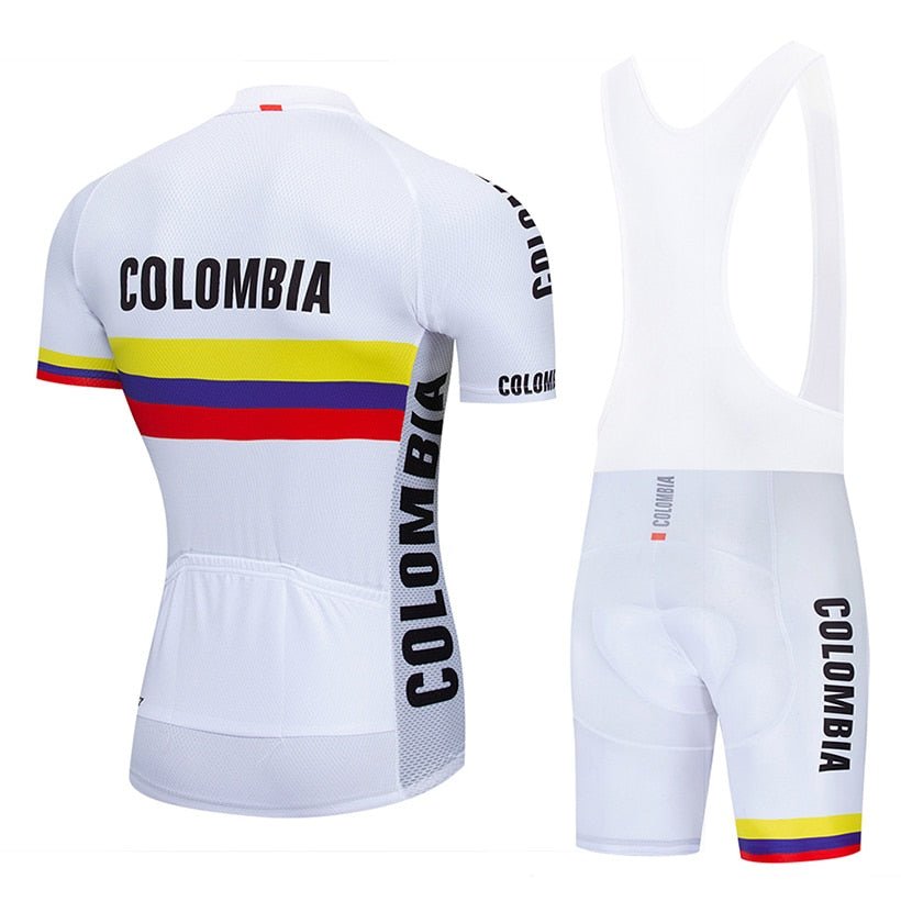 Colombian Cycling Federation Retro Cycling Jersey Set