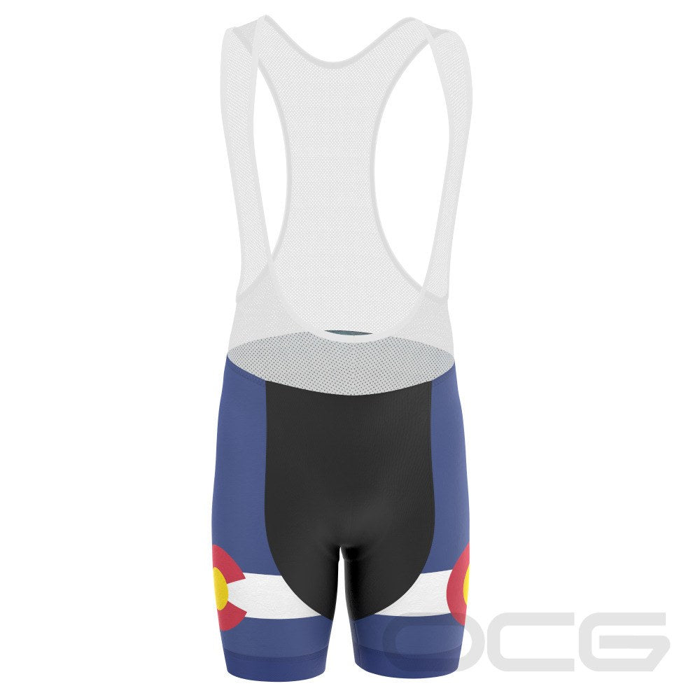 Men's Colorado US State Icon Gel Padded Cycling Bib