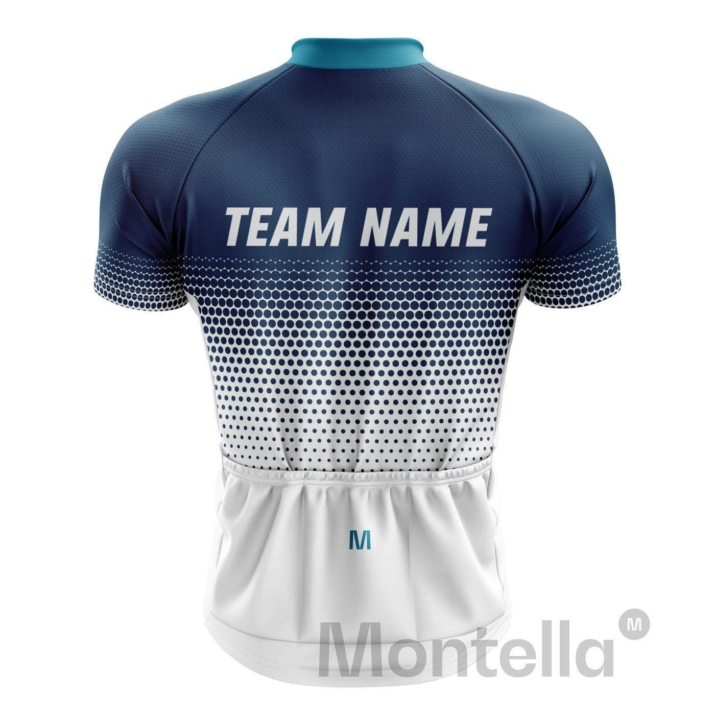 Custom Blue Cycling Team Jersey or Bibs