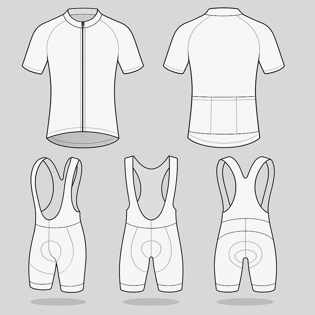 Create your own Custom Design Cycling Jersey & Shorts Short Set