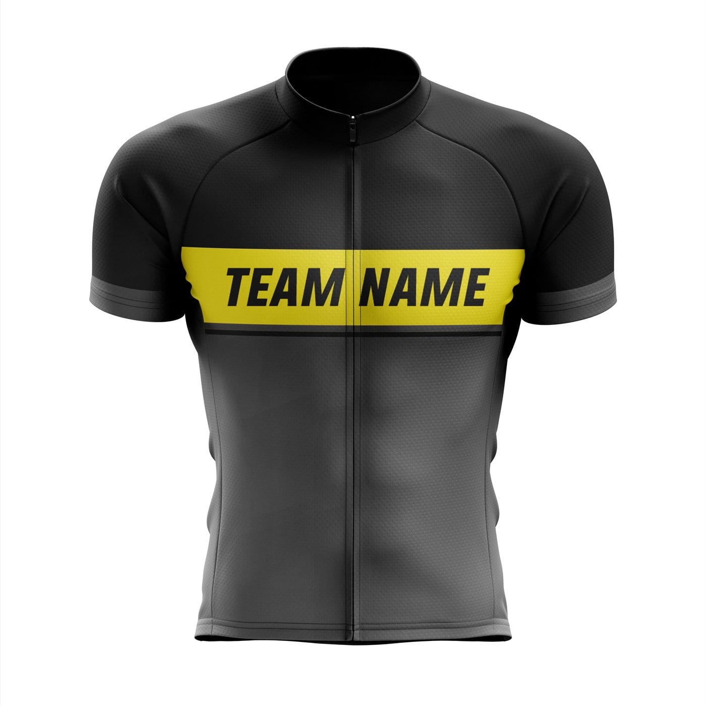 Custom Grey Cycling Team Jersey and Bibs
