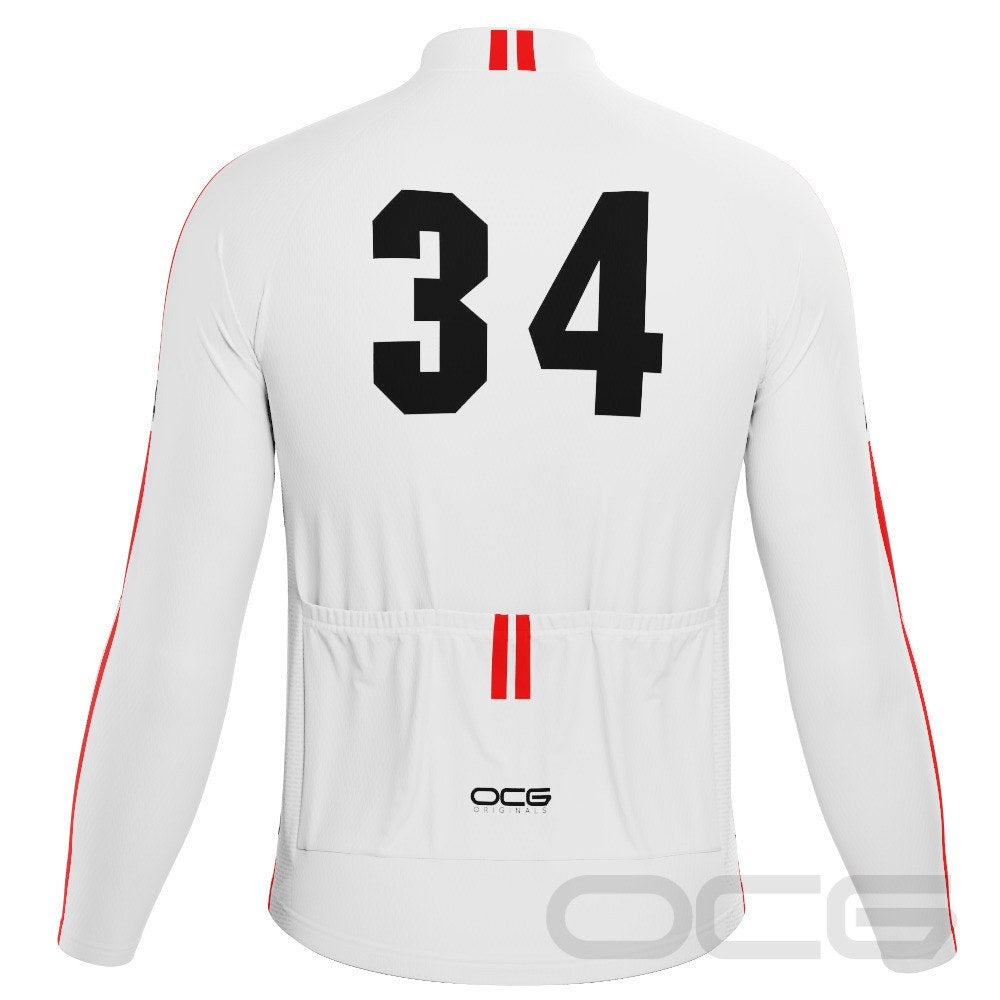 Men's Cutters Breaking Away Movie Long Sleeve Cycling Jersey