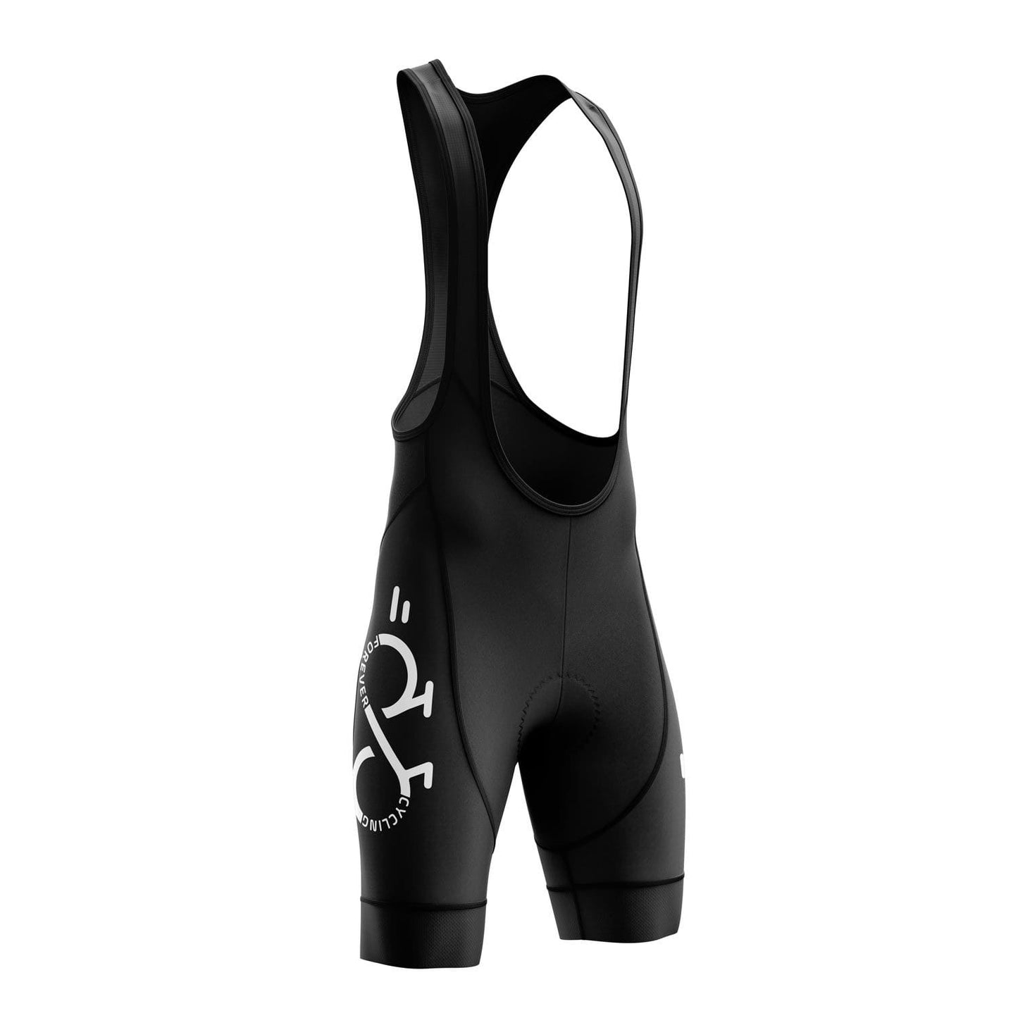 Cycling Forever Men's Black Cycling Jersey or Bibs