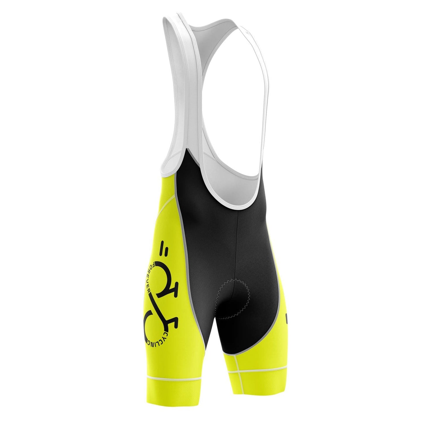 Cycling Forever Men's Yellow Cycling Jersey or Bibs