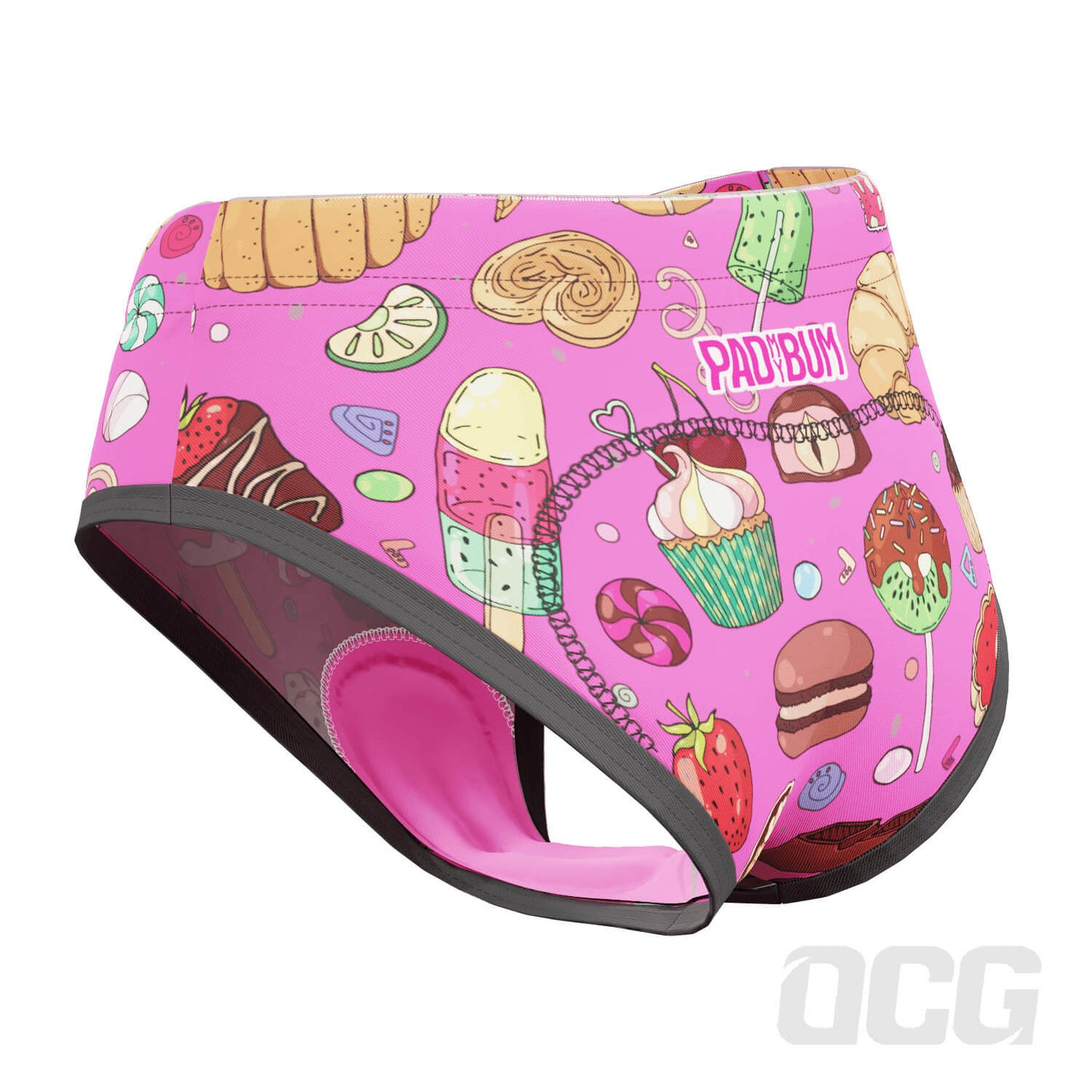 Women's Delicious Gel Padded Cycling Underwear-Briefs