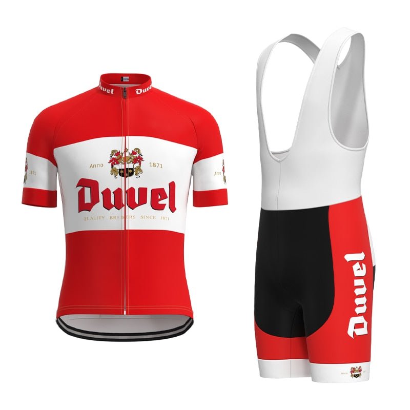 Duvel Beer Retro Cycling Jersey Set