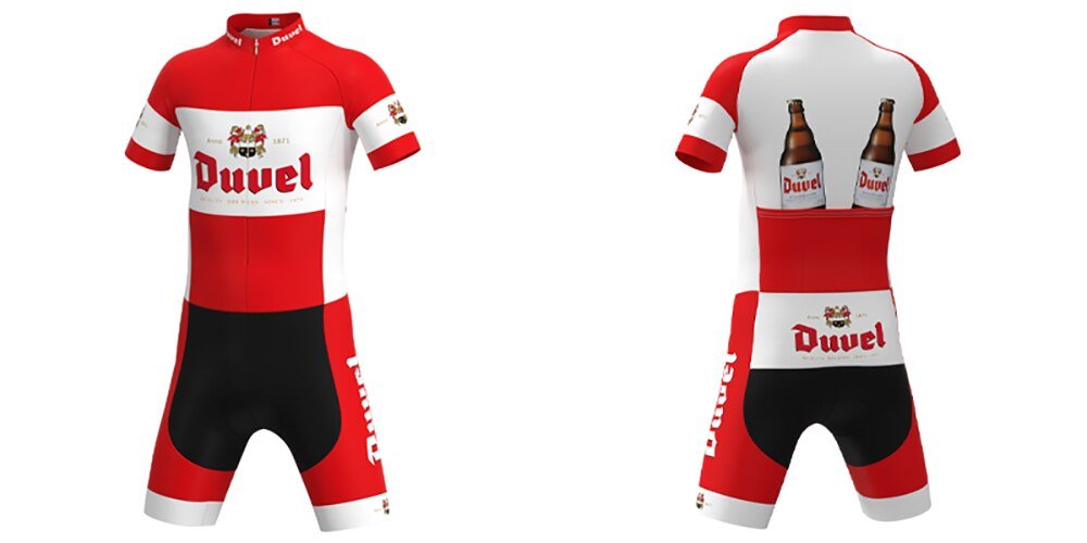 Duvel Beer Retro Cycling Jersey Set