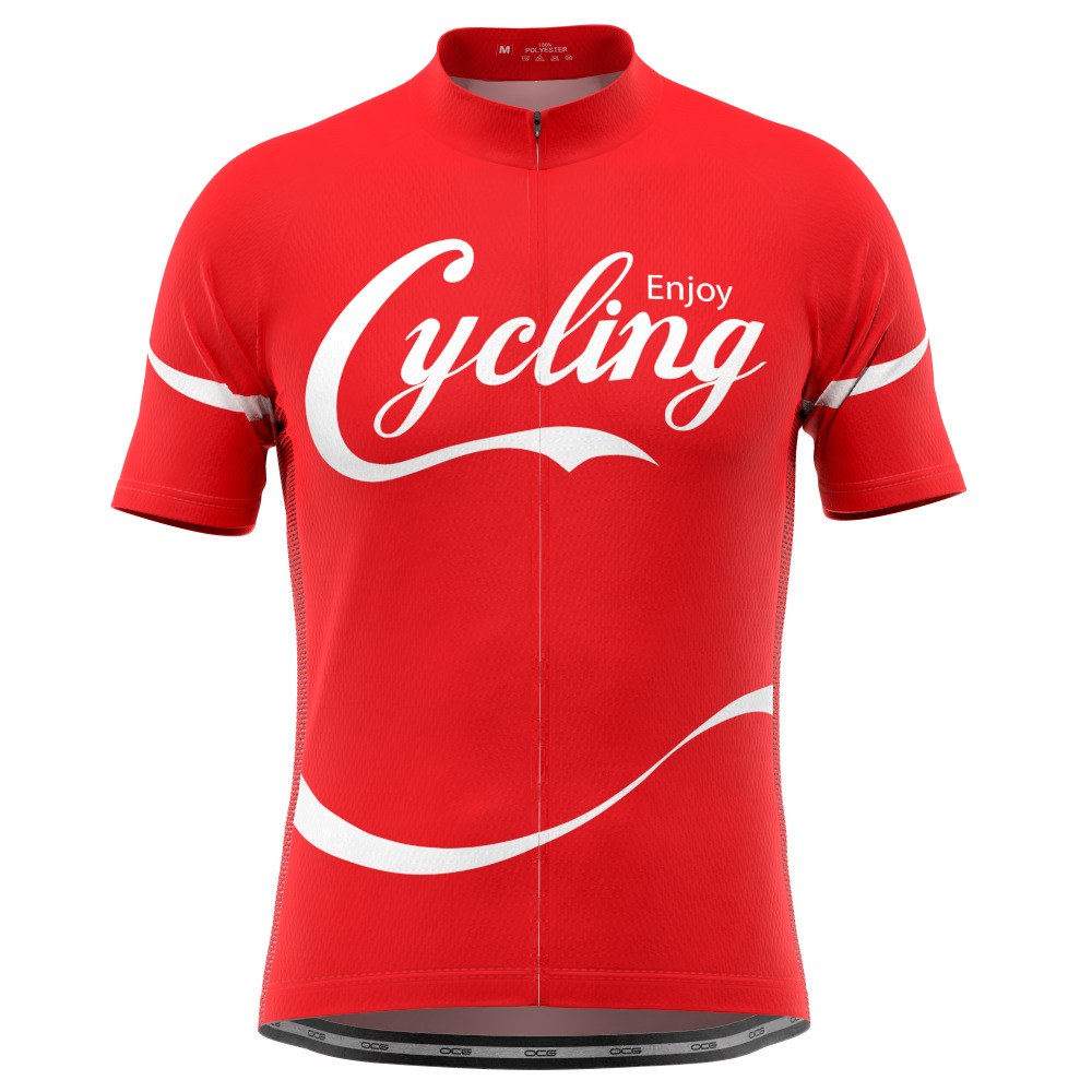 Men's Enjoy Cycling Short Sleeve Cycling Jersey
