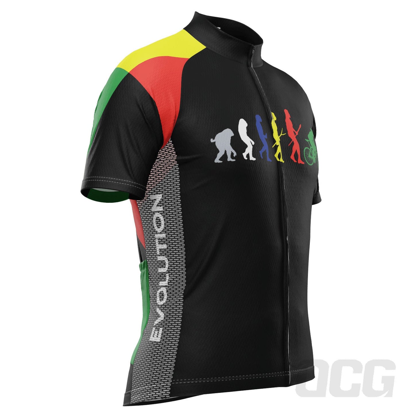Men's Evolution of Man Short Sleeve Cycling Jersey