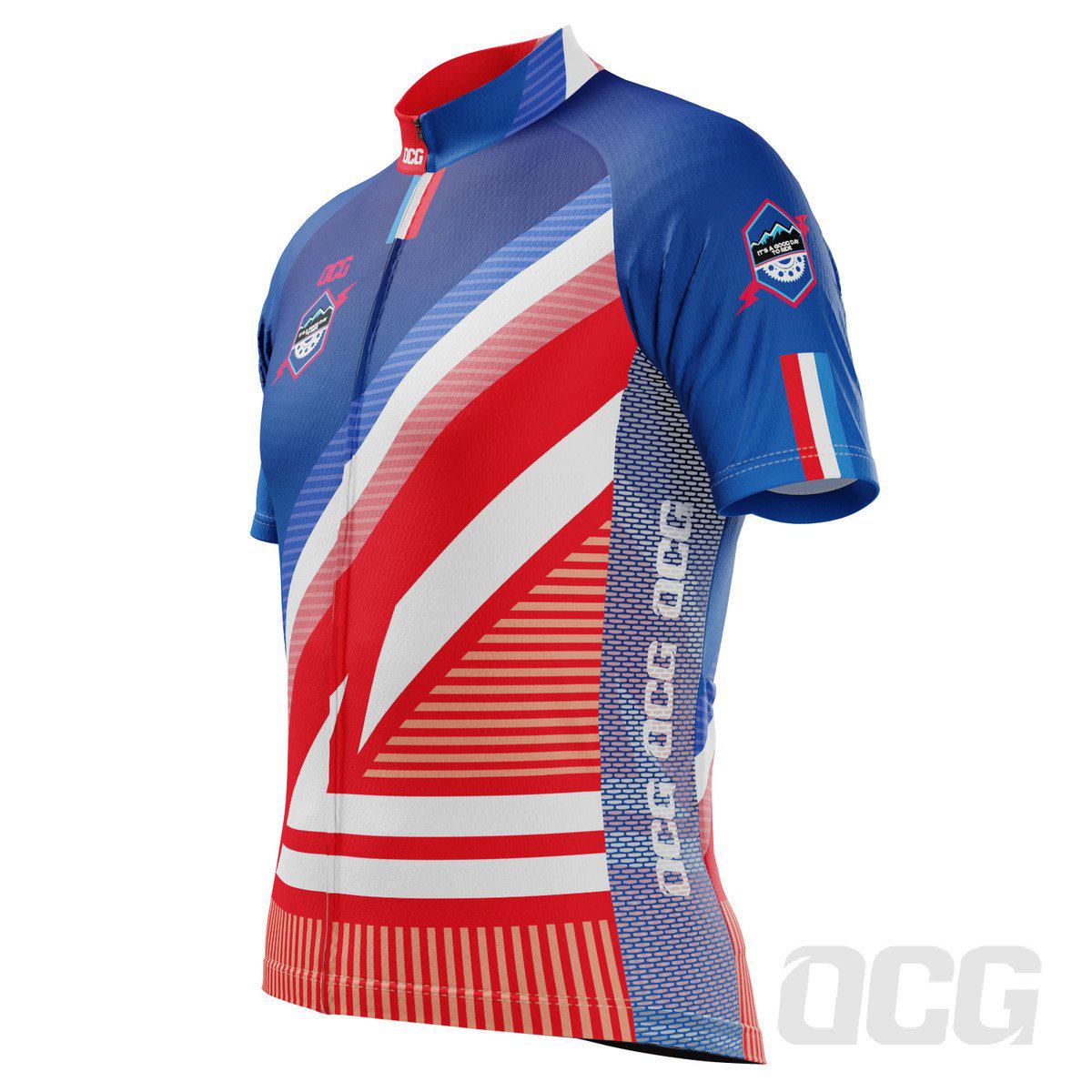 Men's Velocity Groupe Short Sleeve Cycling Jersey