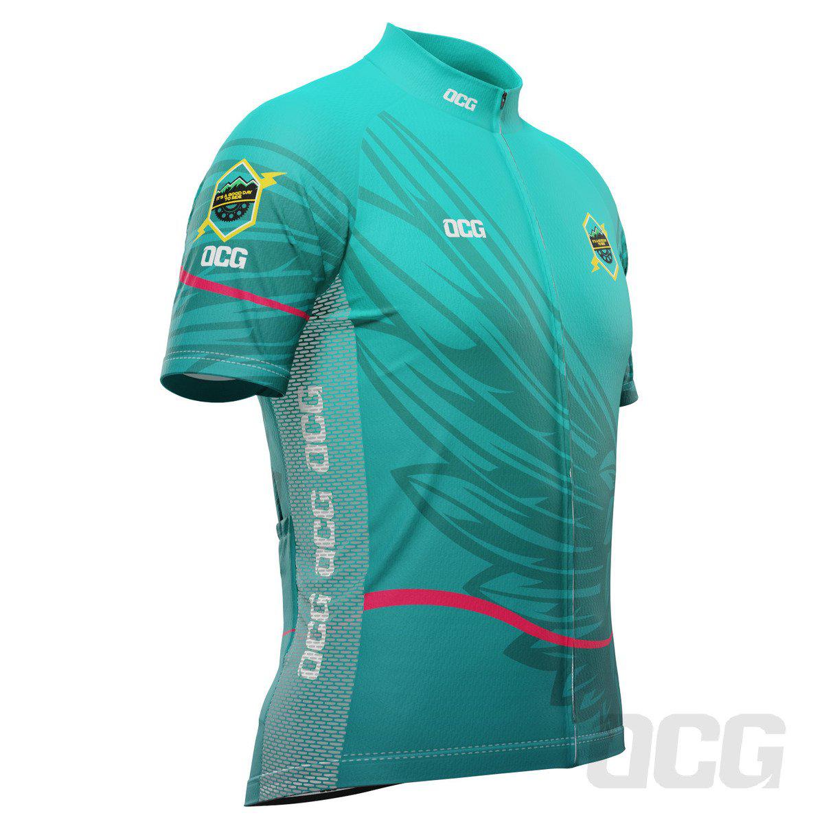 Men's Velocity Point Short Sleeve Cycling Jersey