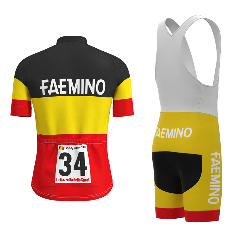 Faemino-Faema Retro Cycling Jersey Set