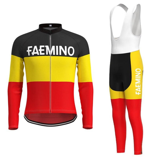 Faemino Retro Cycling Jersey Long Set