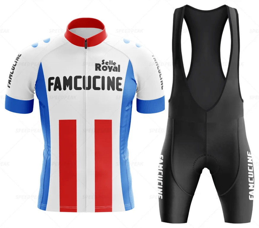 Famcucine Selle Royal Retro Cycling Jersey Set