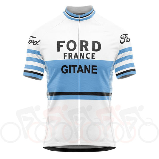 Ford France Gitane Retro Cycling Jersey