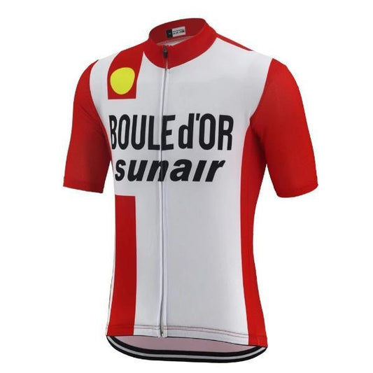 Freddy Maertens 1981 Boule dOr Sunair Retro Cycling Jersey