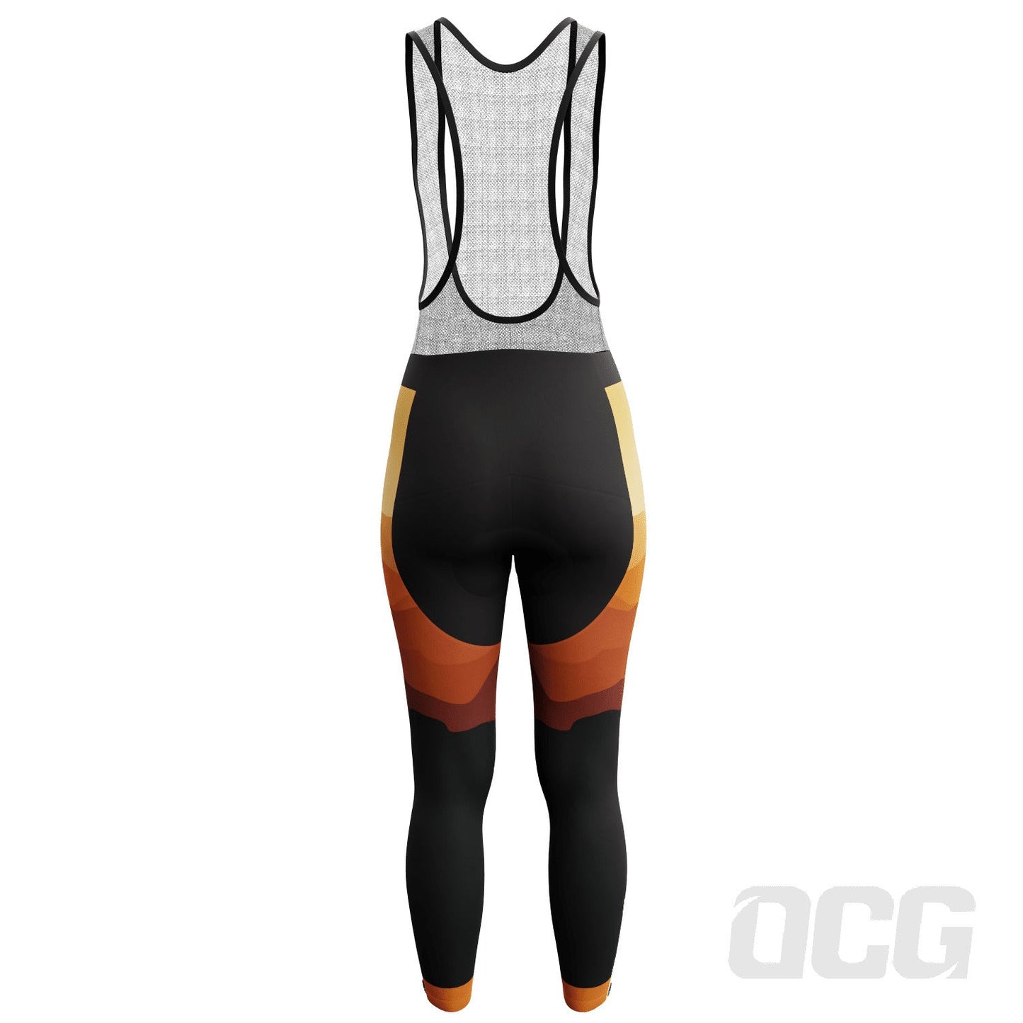 Women's Ride Free Sunset Gel Padded Cycling Bib-Tights