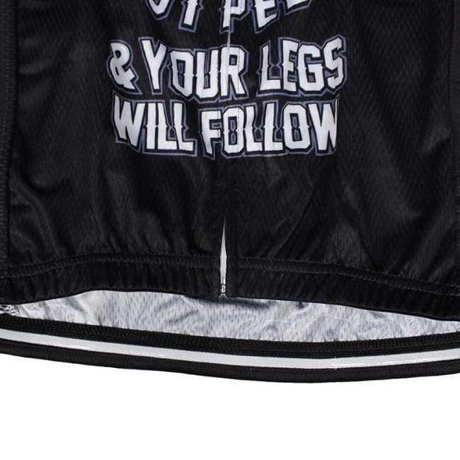 Men's Free Your Mind Skull Long Sleeve Cycling Jersey