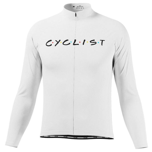 Men's Friends Cyclist Long Sleeve Cycling Jersey