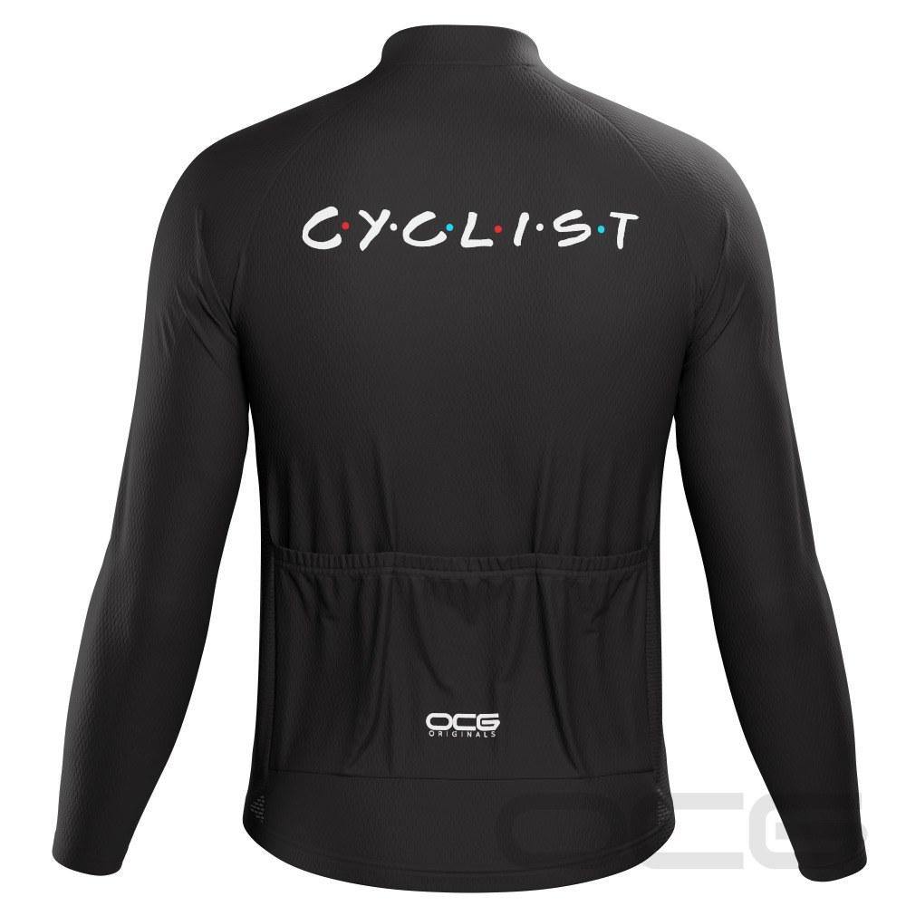 Men's Friends Cyclist Long Sleeve Cycling Jersey