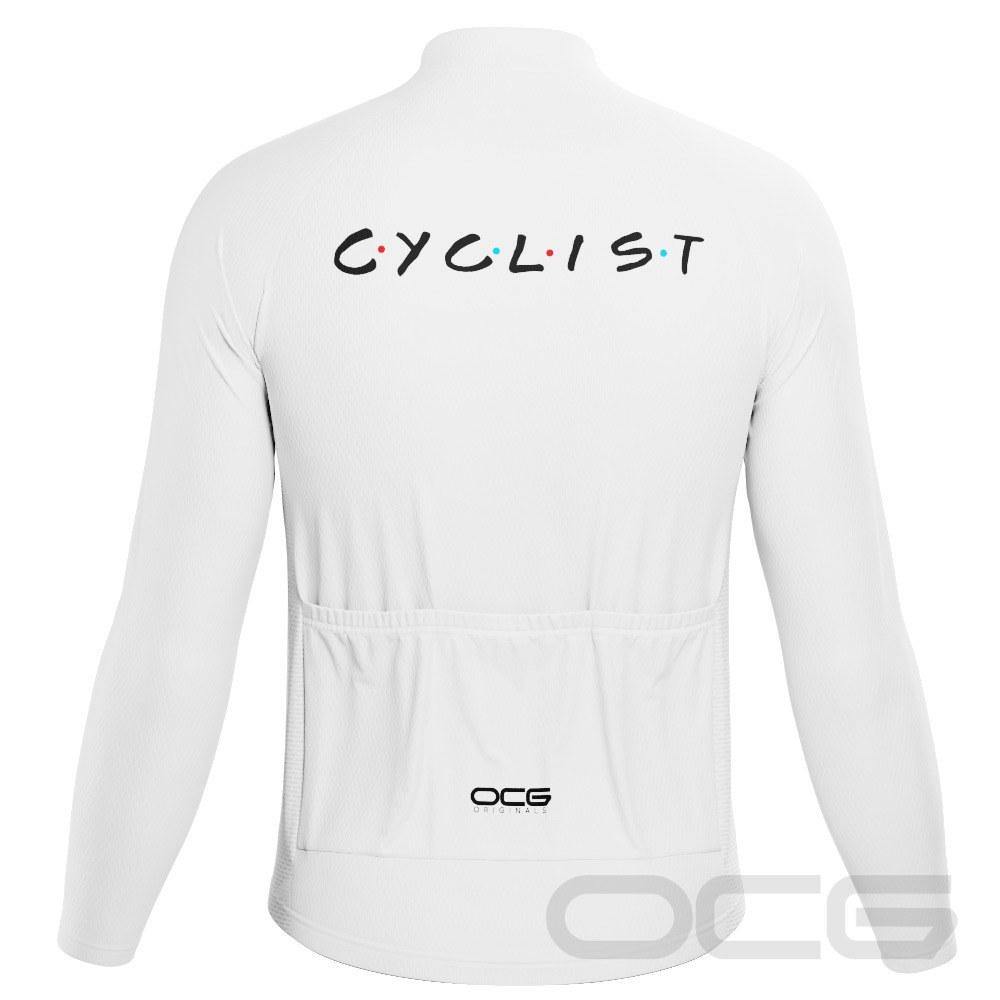 Men's Friends Cyclist Long Sleeve Cycling Jersey