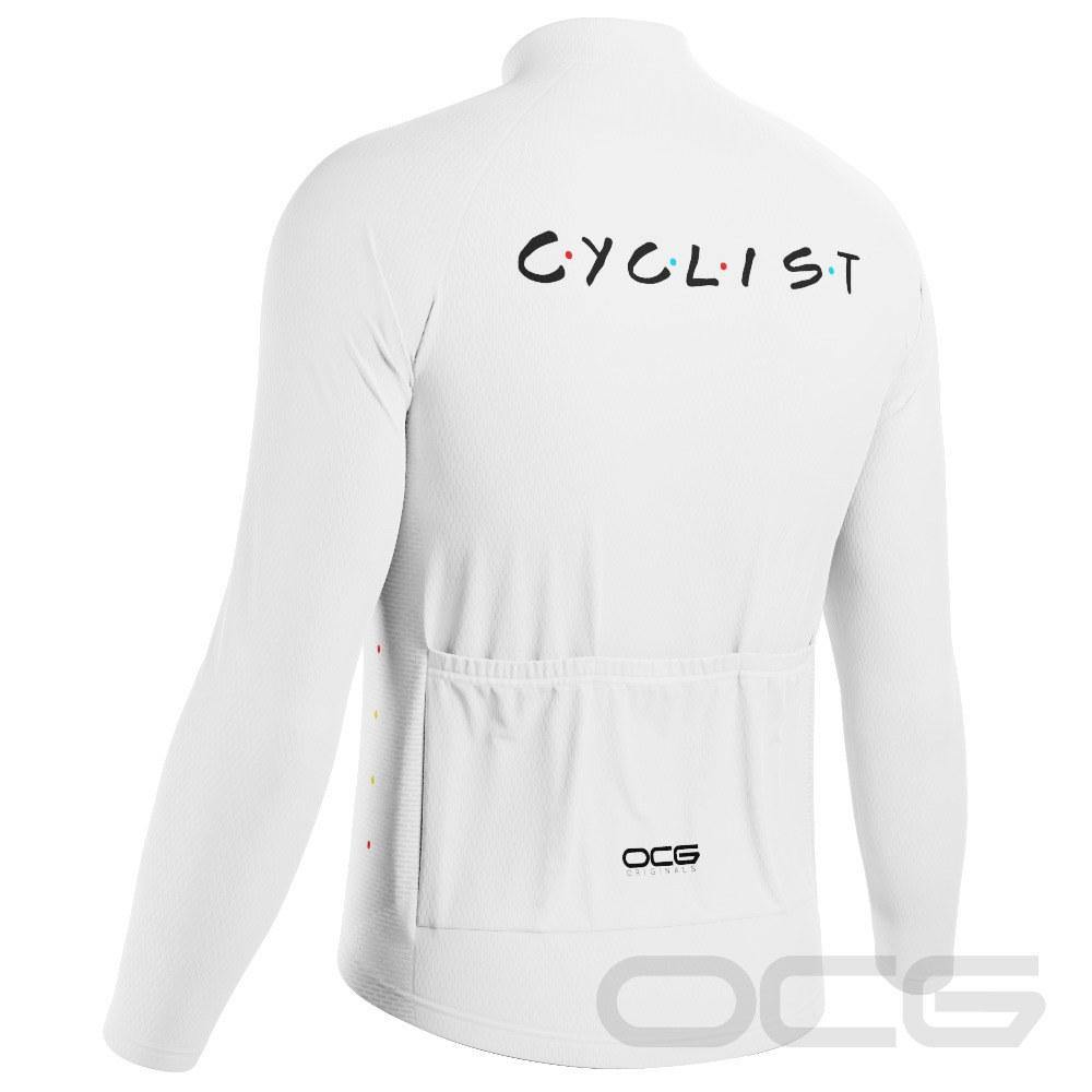 Men's Friends Cyclist Long Sleeve Cycling Jersey