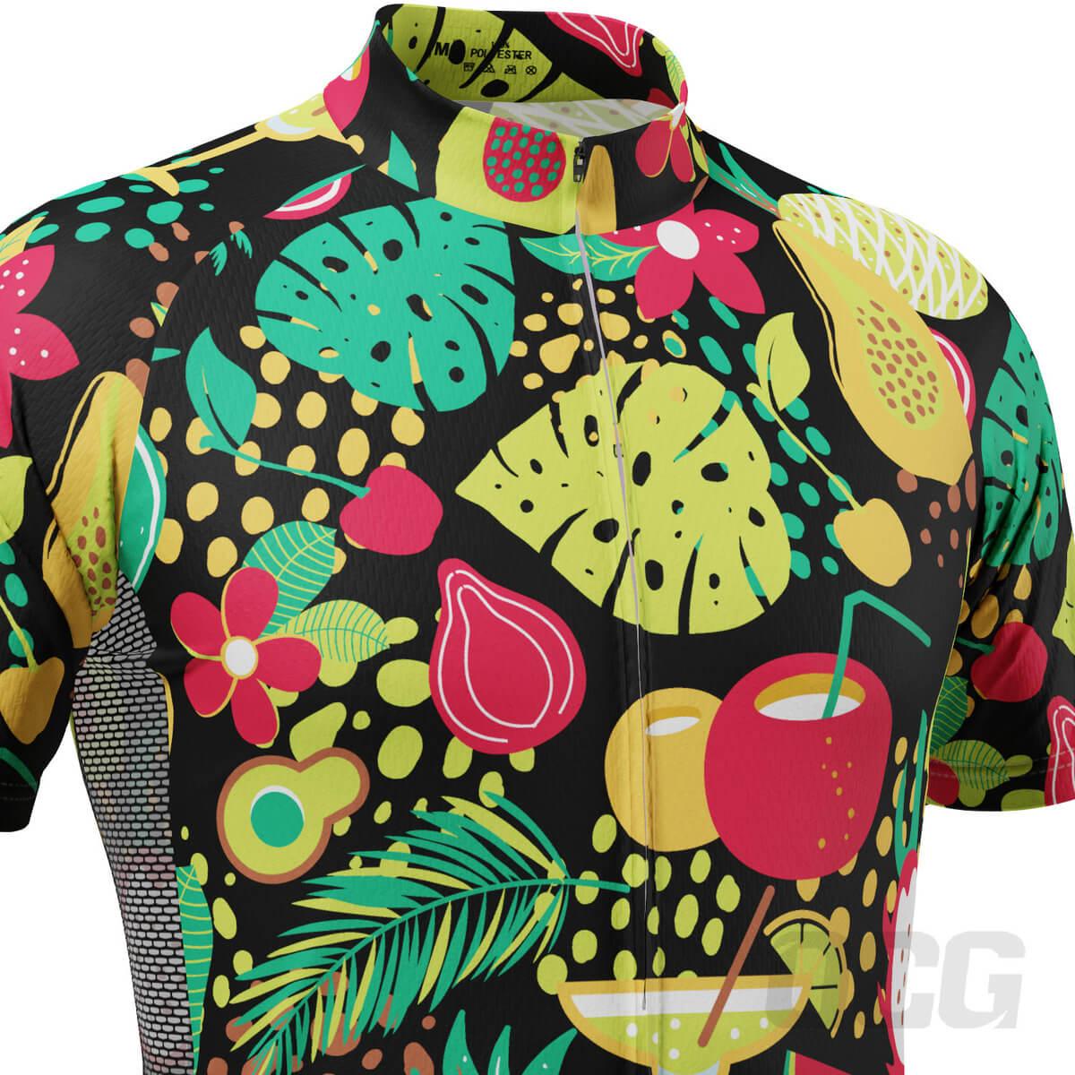 Men's Fruit Cocktail Short Sleeve Cycling Jersey