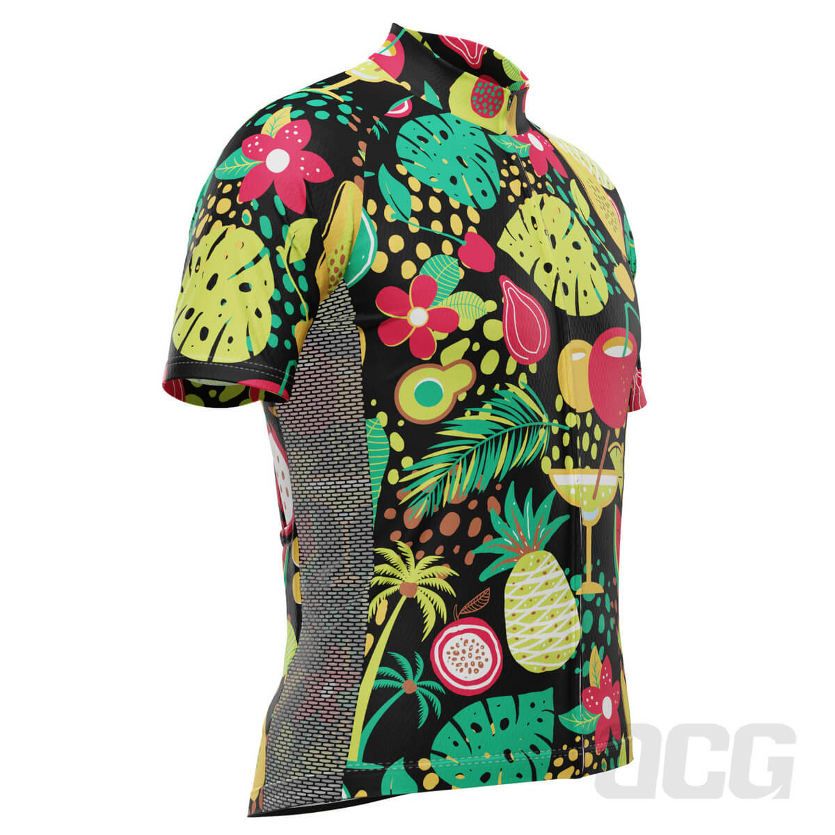Men's Fruit Cocktail Short Sleeve Cycling Jersey