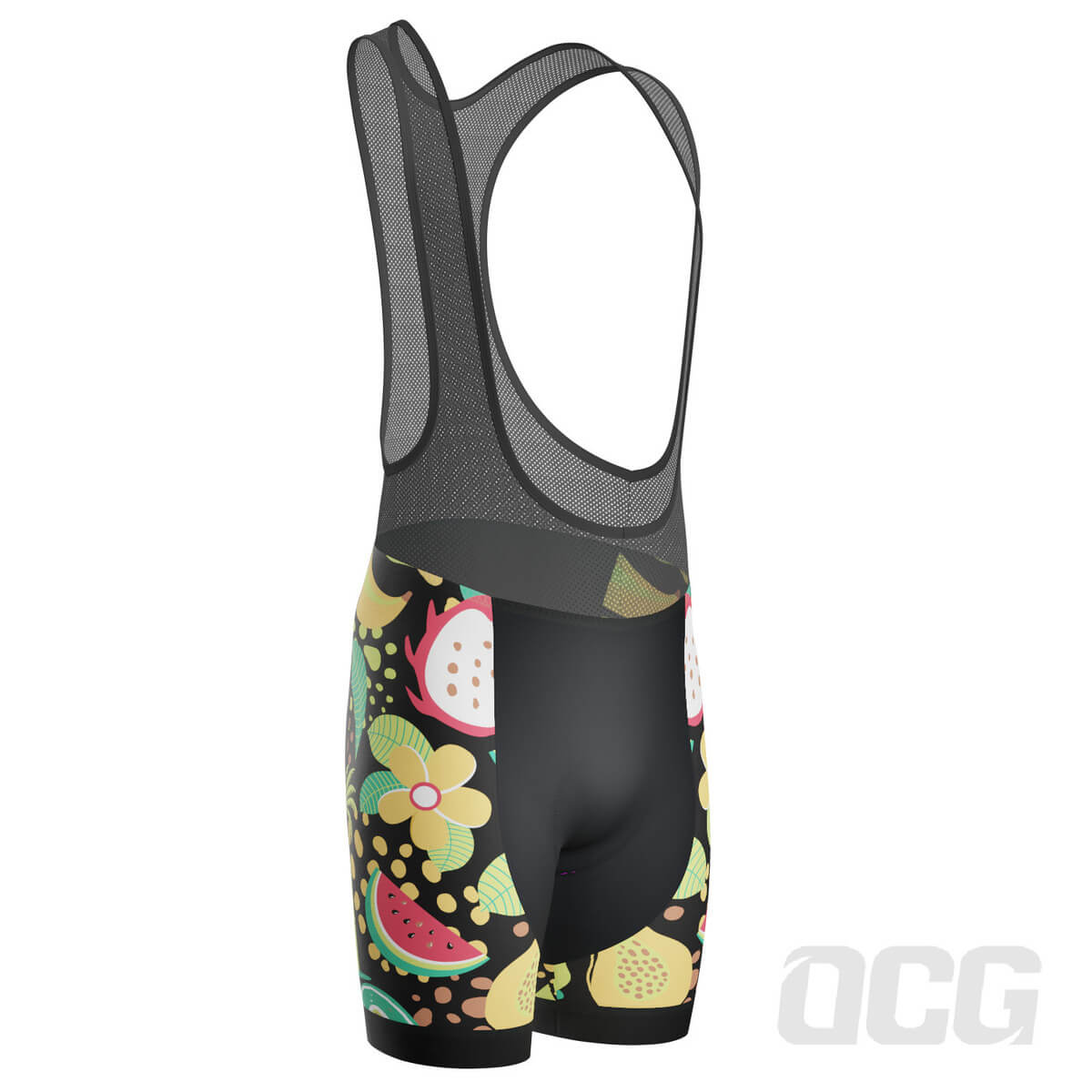Men's Fruit Cocktail Gel Padded Cycling Bib