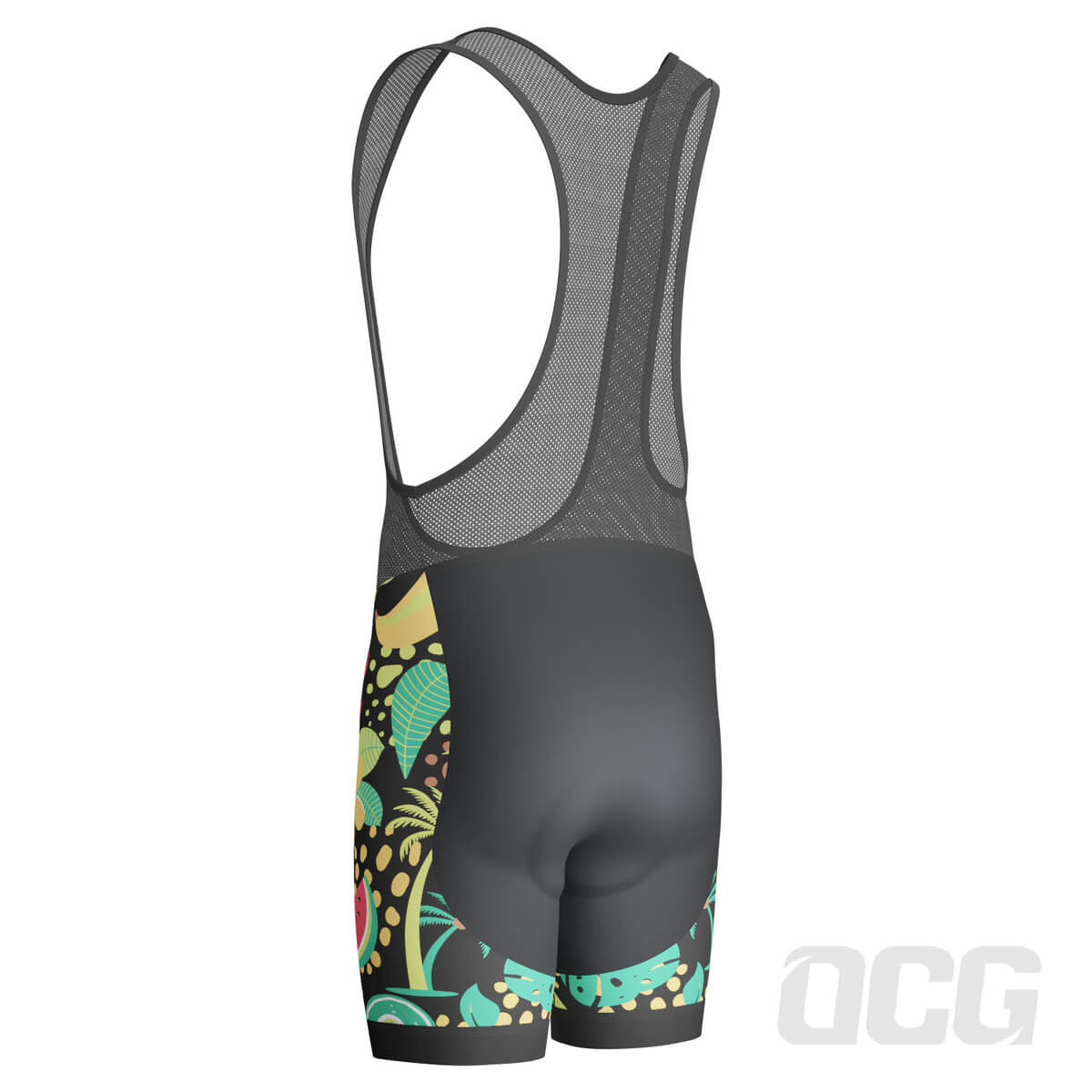 Men's Fruit Cocktail Gel Padded Cycling Bib