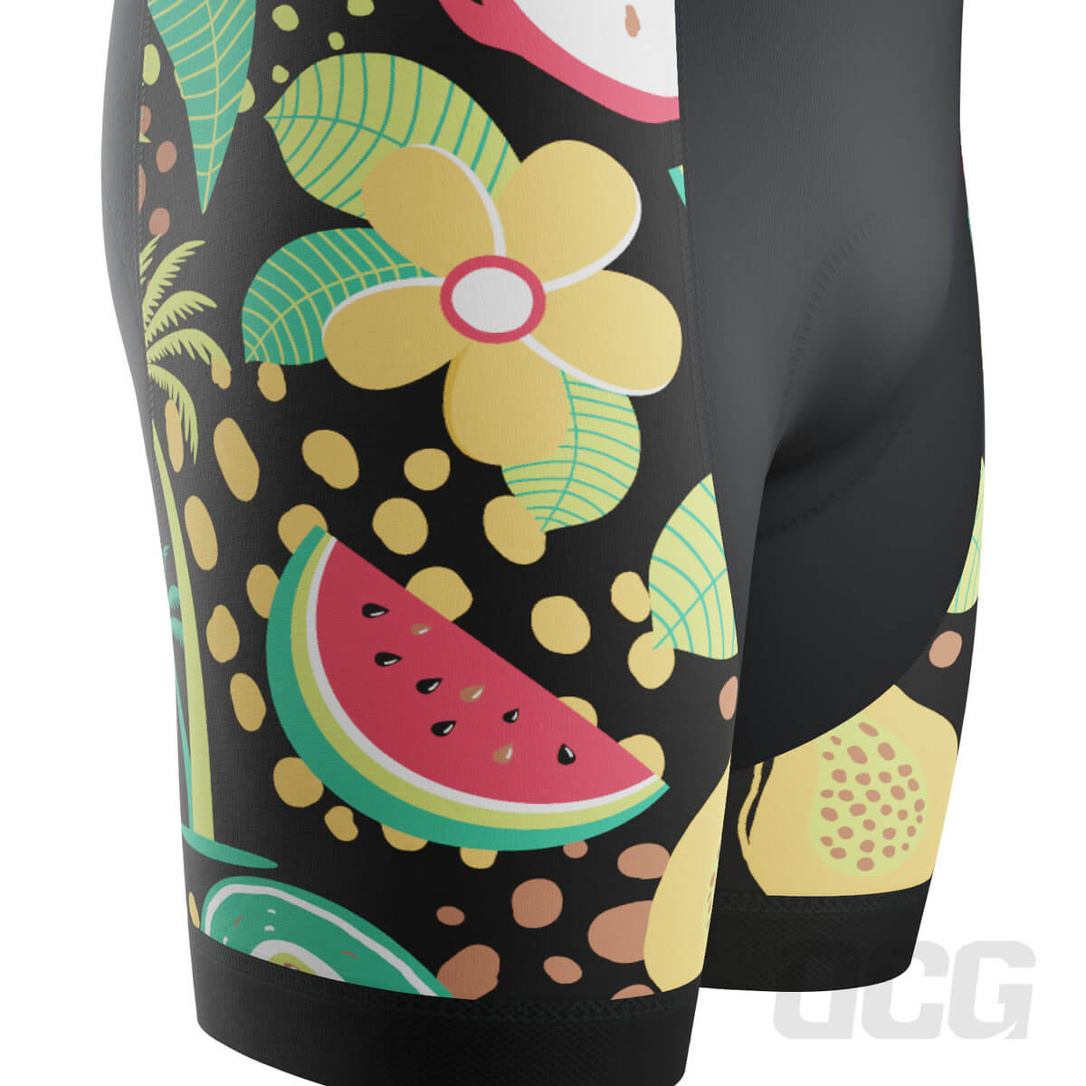 Men's Fruit Cocktail Gel Padded Cycling Bib
