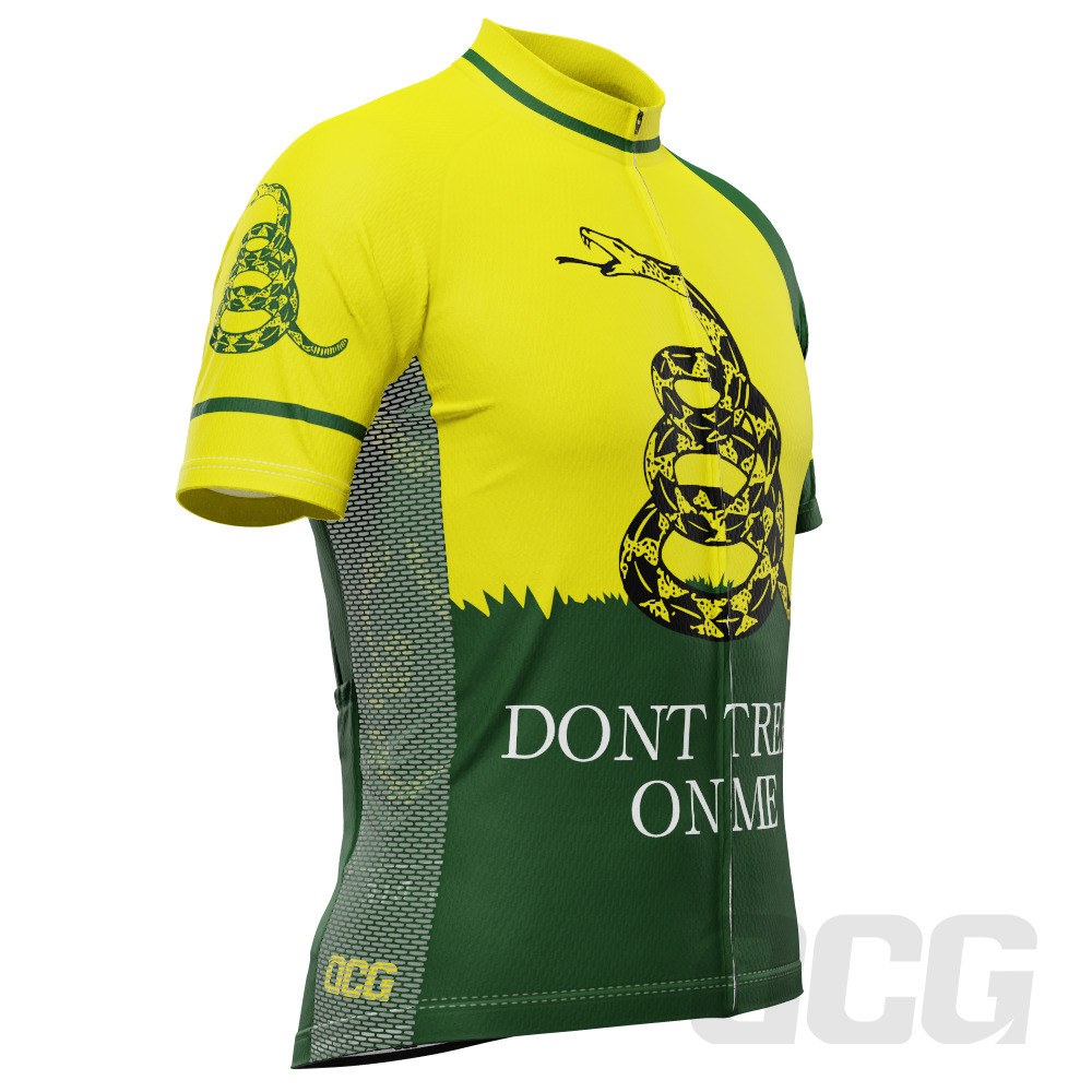 Men's Gadsden Icon Don't Tread On Me Series 1 Short Sleeve Cycling Jersey