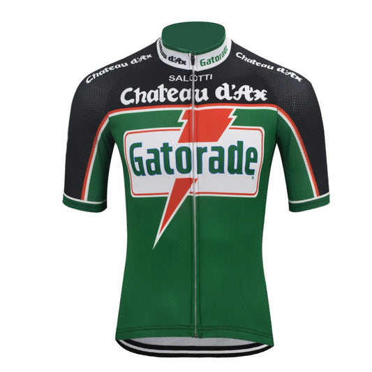 Gatorade Chateau d'Ax Retro Cycling Jersey