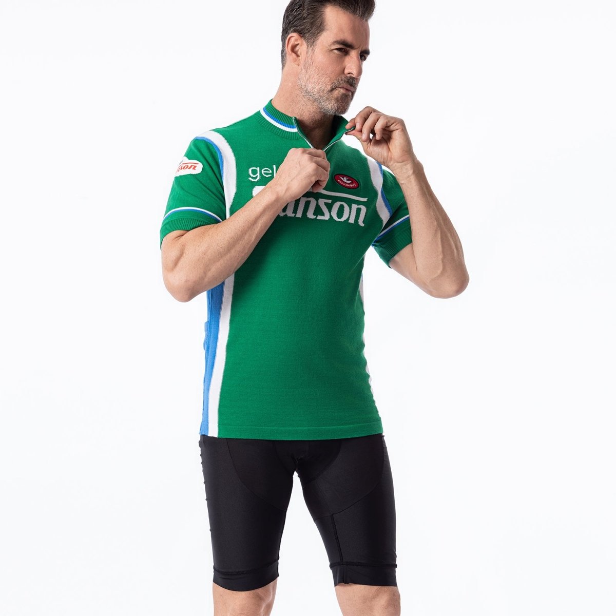 Gelati Sanson Merino Wool Blend - Retro Cycling Jersey