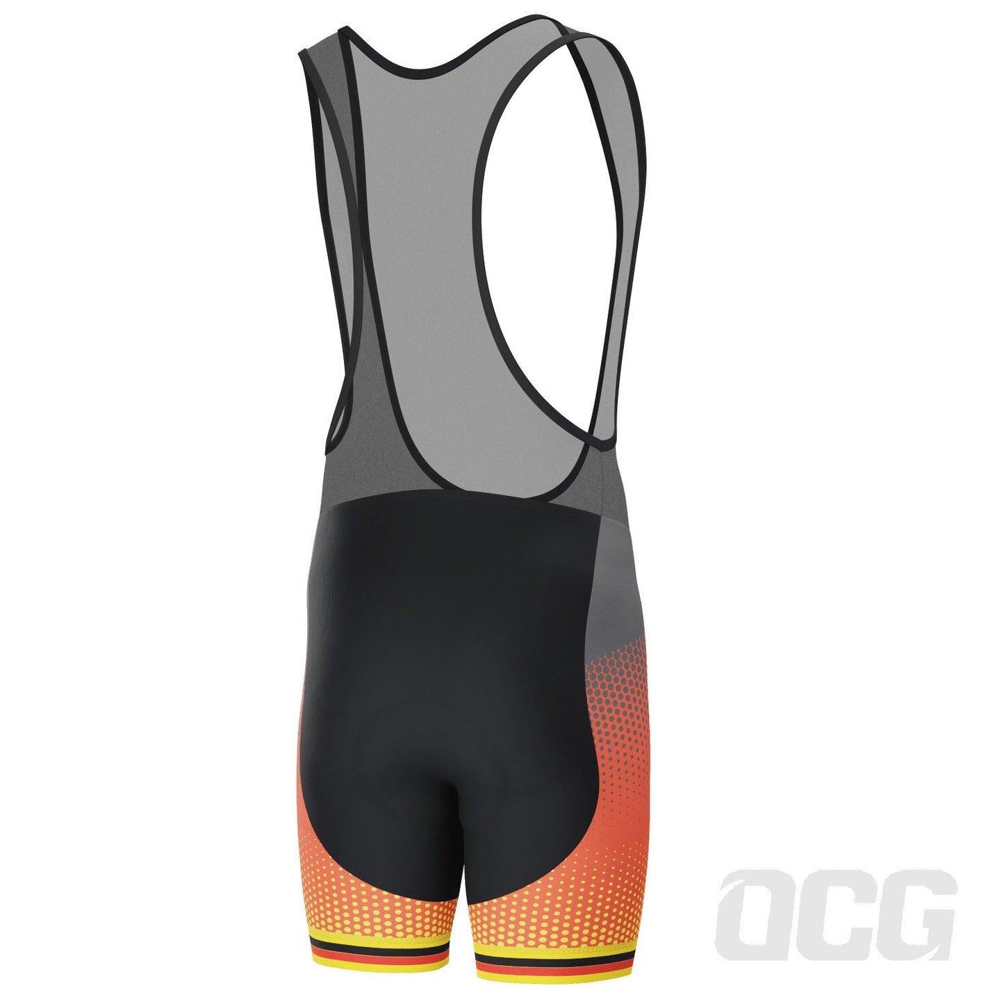 Men's World Countries Team Germany Icon Gel Padded Cycling Bib