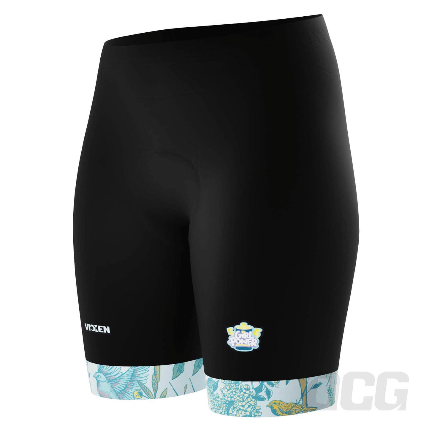 Women's Girl Power Series 2 Gel Padded Cycling Shorts
