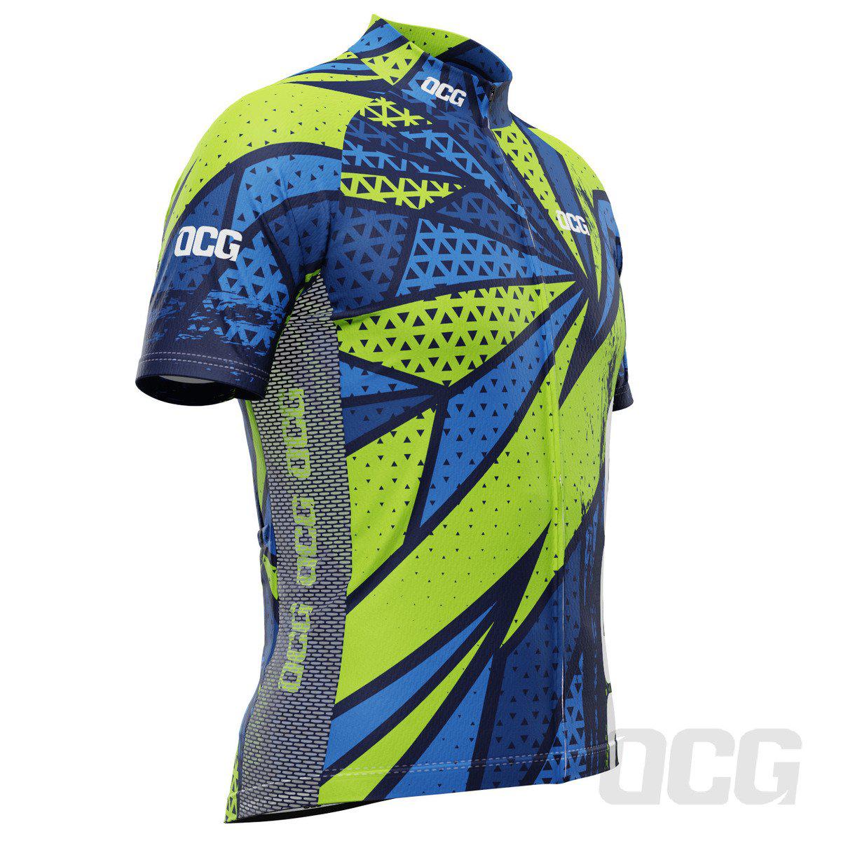 Men's Graffiti Lightning Short Sleeve Cycling Jersey