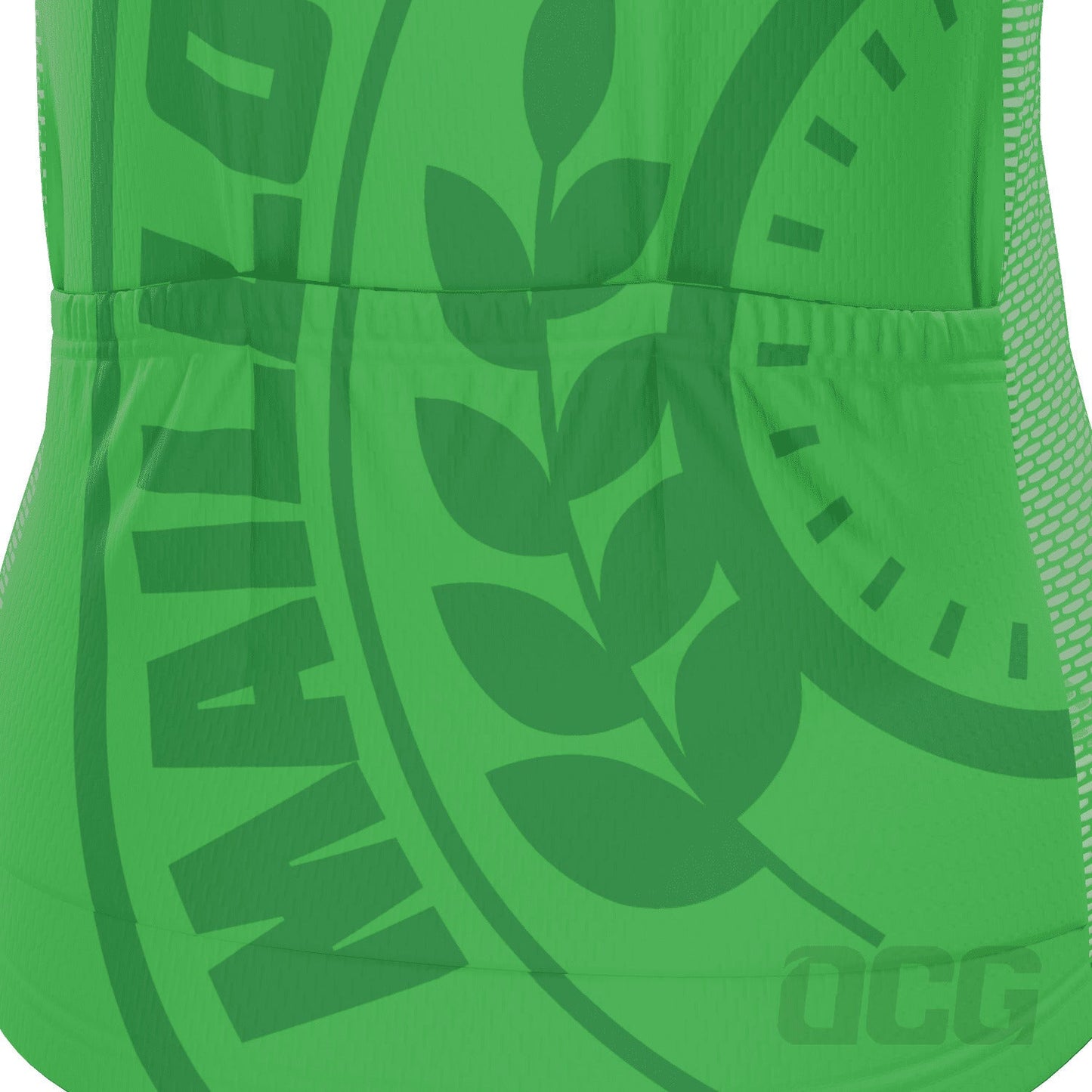 Women's Tour de France Green Sprinters Maillot Vert Short Sleeve Cycling Jersey