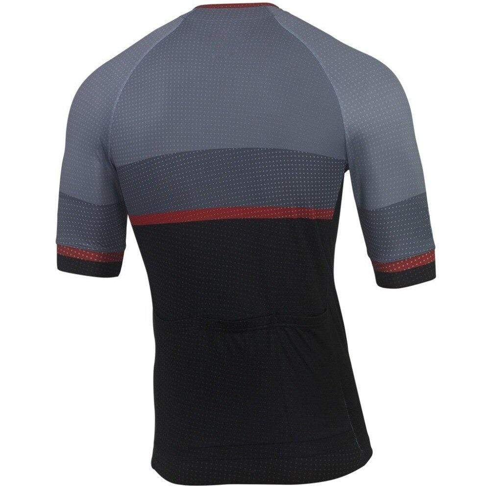 Grey Stylish Men's Cycling Jersey