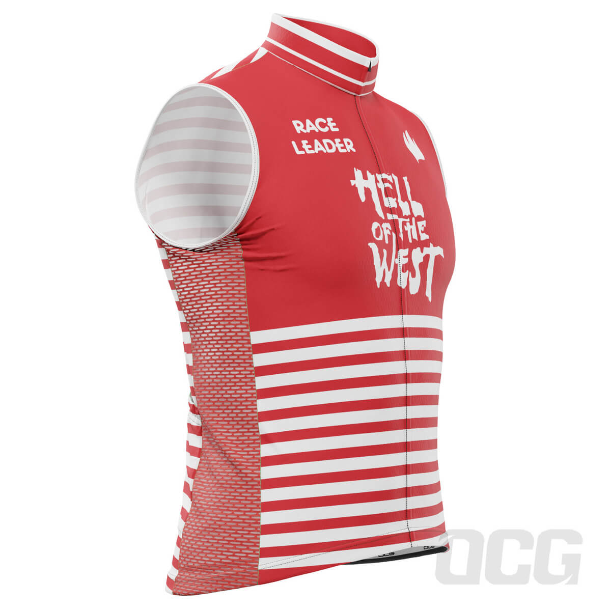 Men's Retro Hell Of The West Sleeveless Tech Cycling Jersey