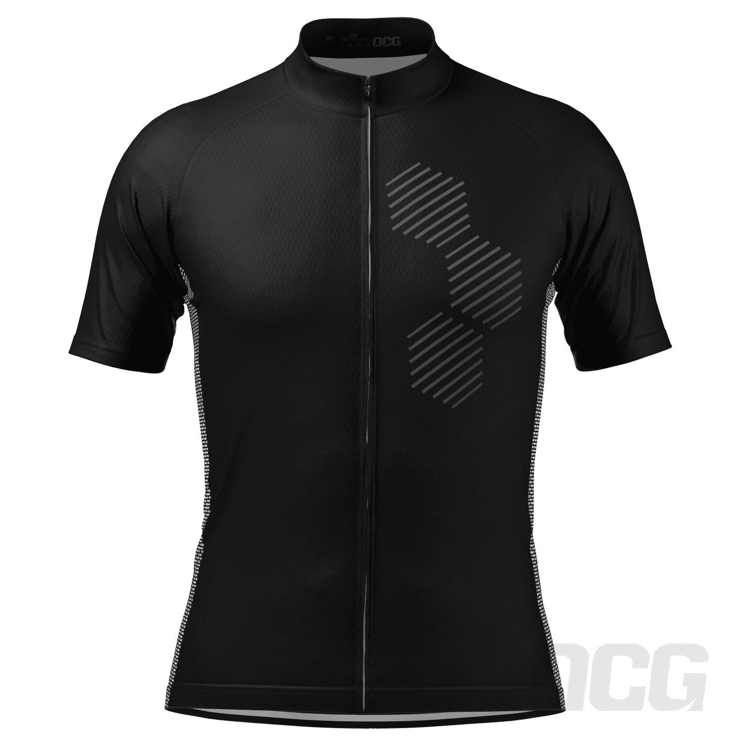 Men's Hexagon Short Sleeve Cycling Jersey