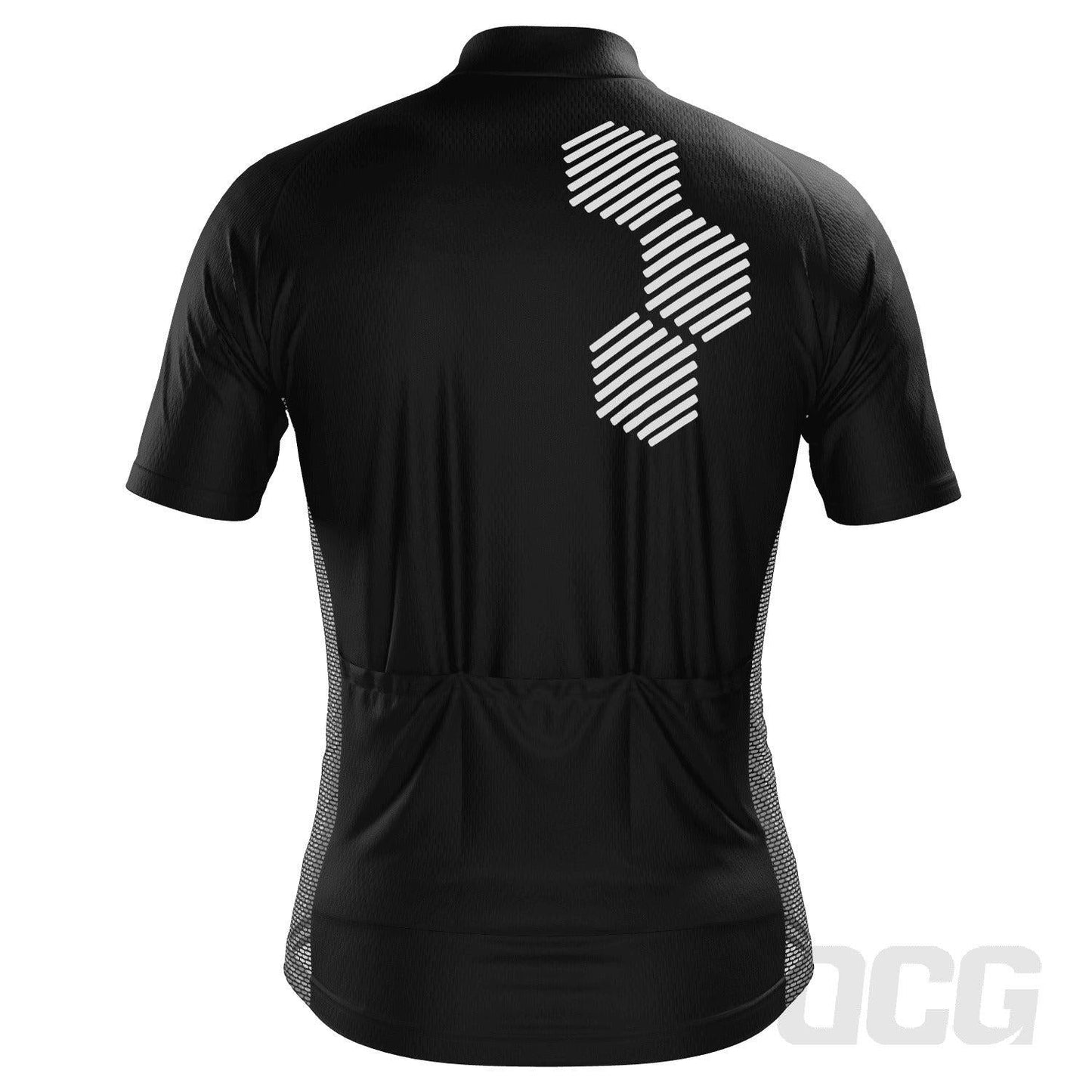 Men's Hexagon Short Sleeve Cycling Jersey