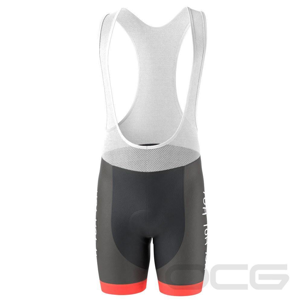 Men's Ho Ho Ho Santa Pro-Band Gel Padded Cycling Bib