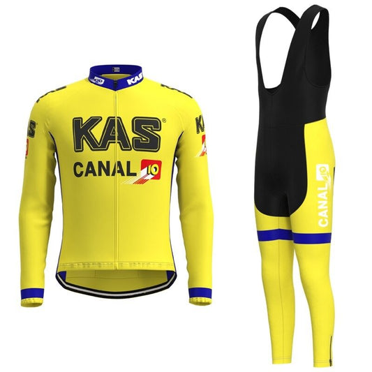 KAS Canal Retro Cycling Jersey Long Set