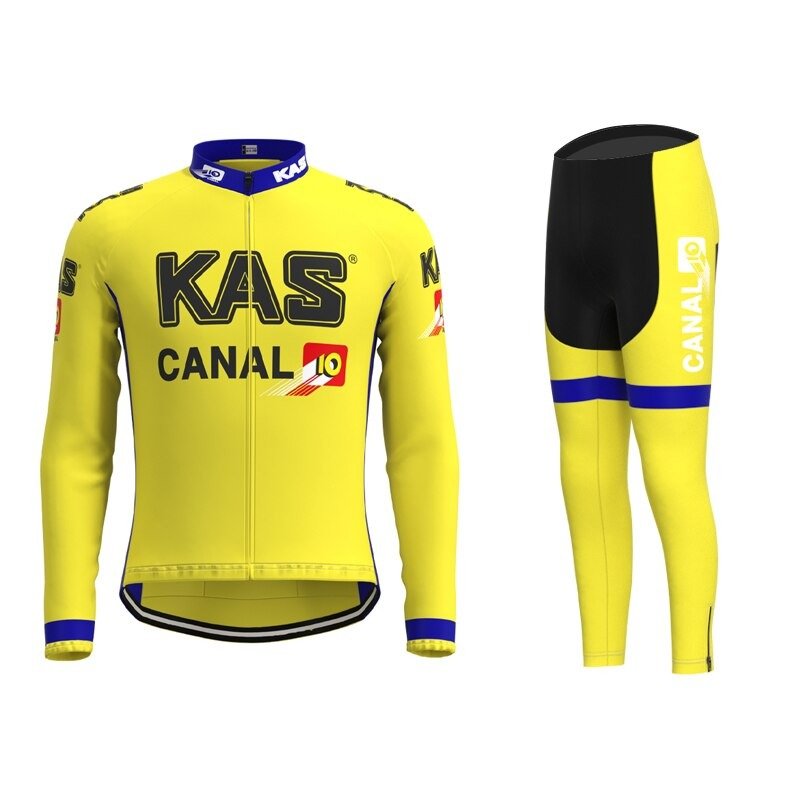 KAS Canal Retro Cycling Jersey Long Set