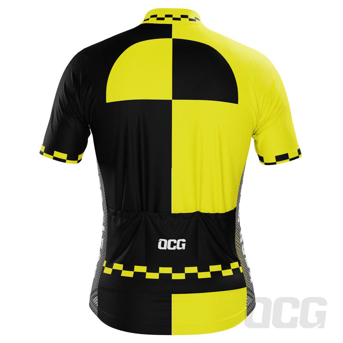 Men's High Viz Keep Clear Test Dummy Short Sleeve Cycling Jersey