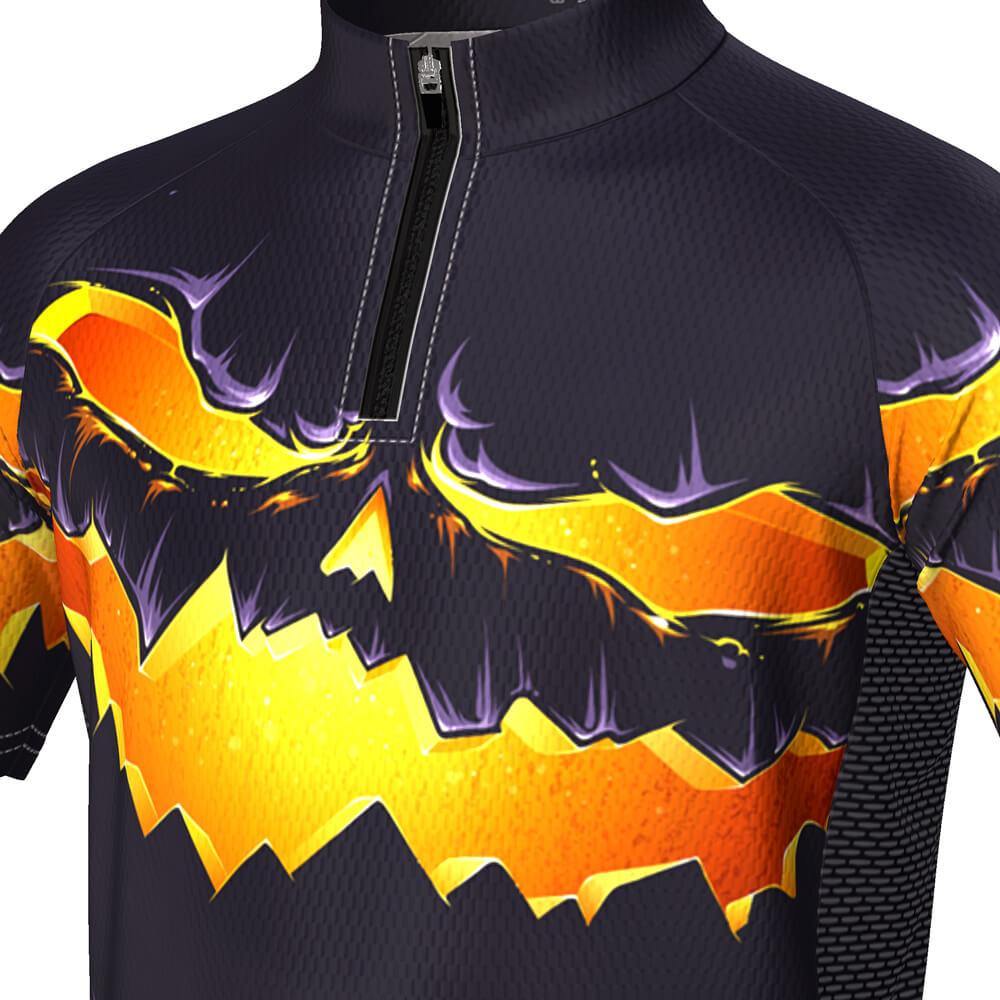 Kid's Pumpkin Eater Short Sleeve Cycling Jersey