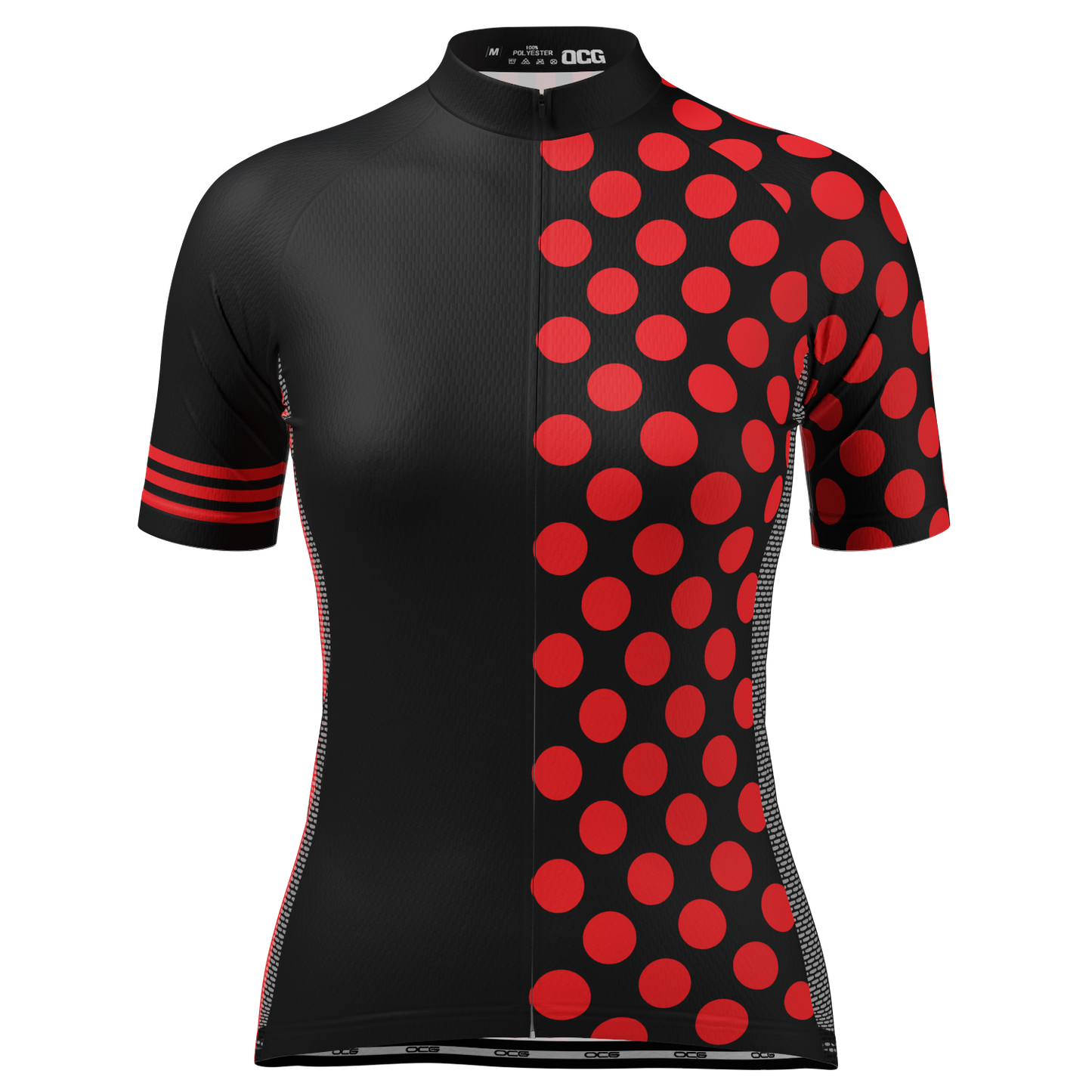 Women's Tour de France King of The Mountain Short Sleeve Cycling Jersey
