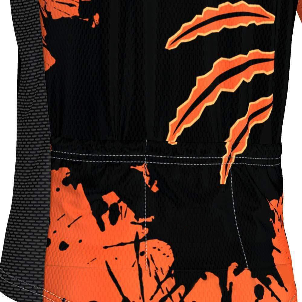 Kid's Monster Splat Short Sleeve Cycling Jersey