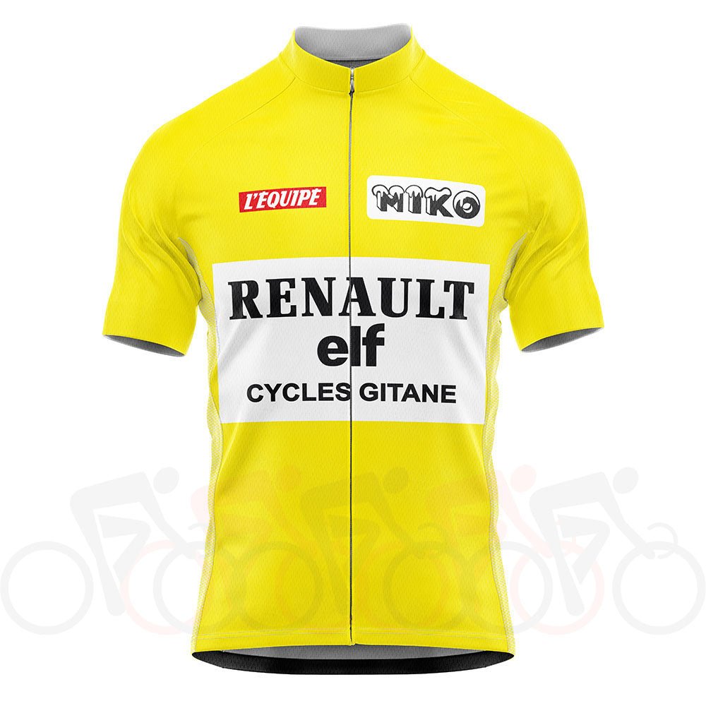 L'Equipe Miko Renault-Elf Retro Cycling Jersey